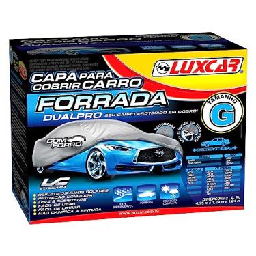 Imagem de Capa P/ Cobrir Carro Dualpro C/ Forro - G Luxcar Grande