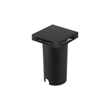Imagem de Embutido de Solo Led Nordecor Eran 2W Bivolt Preto 3000K Luz Amarela