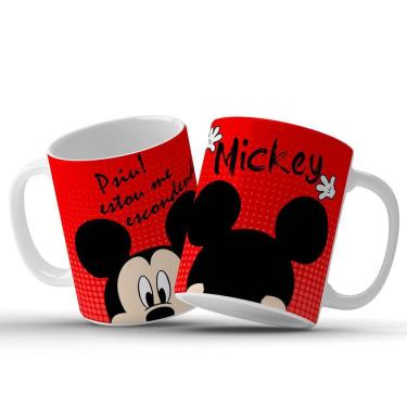 Imagem de Caneca Do Mickey Personalizada Vermelha