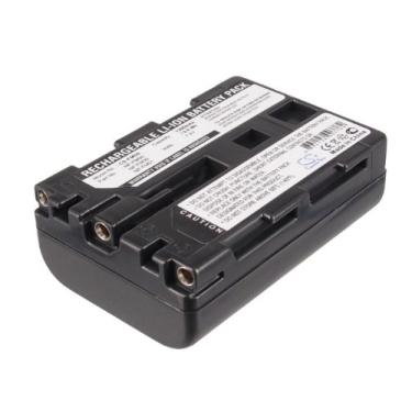 Imagem de Derrlrmg Bateria de 1300mAh compatível com Sony NP-FM30, NP-FM50, NP-FM51, NP-QM50, NP-QM51 DCR-DVD201, DCR-DVD201E, DCR-DVD300, DCR-DVD301, DCR-DVD91, DCR-DVD91E, DCR-HC1, DCR-HC1, DCR-DVD301, CR-HC1