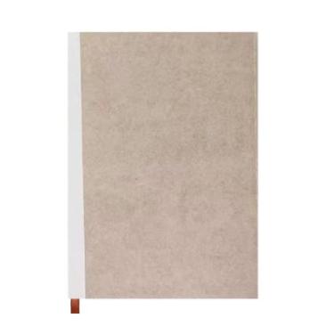 Imagem de Mousbull Refil de papel forrado para caderno de couro de capa dura, página de recarga A5 para caderno recarregável com bolso, papel para caderno de 240 páginas com marcador de página de fita
