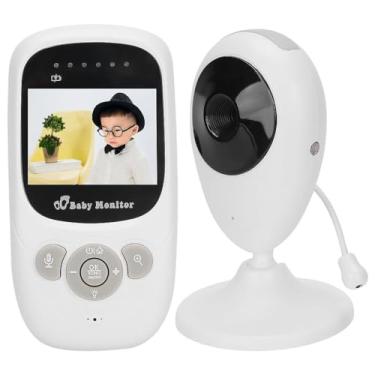 Imagem de Babá Eletrônica Sem Fio com Vídeo Voz e Visão Noturna Segurança Total Bebê Criança