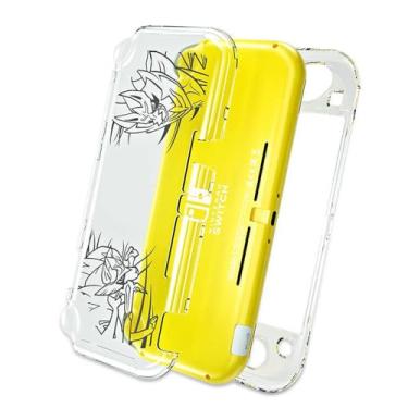 Imagem de Case Capa de Acrilico Cristal Protetora Pokemon Sword Shield Compatível Nintendo Switch Lite + Pelicula de Vidro