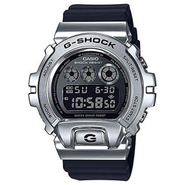 Imagem de Relógio CASIO G-SHOCK masculino aço prata GM-6900-1DR