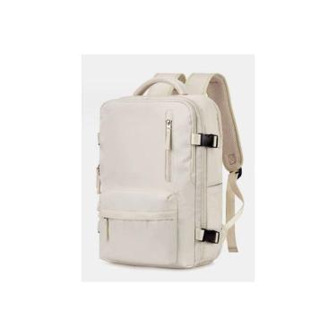 Imagem de Mochila de viagem de grande capacidade à prova d`água com porta USB 35L