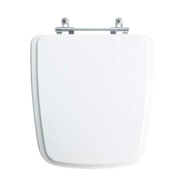 Imagem de Assento Sanitário Tampa de Vaso Branco Mdf Laqueado Suite para bacia Incepa