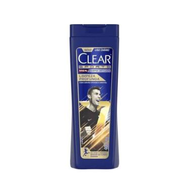 Imagem de Shampoo Anticaspa Clear Men Sports Limpeza Profunda Com 400ml - Unilev