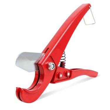 Imagem de Ferramenta de cortador de tubos Pexflow R1653 PEX – Ferramenta de cortador de tesoura para tesoura serve para cabo de 9,5 mm a 2,5 cm, lâmina de aço inoxidável, gancho de trava e estojo de transporte conveniente