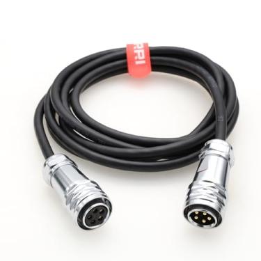 Imagem de DRRI Aputure LS 600d Pro / 600x Pro / 600ds Cabo de extensão de 5 pinos macho para fêmea