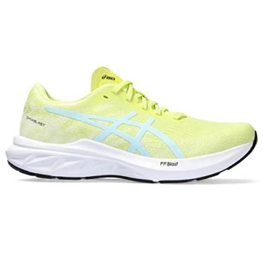 Imagem de ASICS T nis de corrida feminino DYNABLAST 3, Amarelo brilhante/ gua-marinha, 9