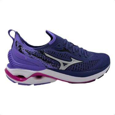 Imagem de Tênis Feminino Mizuno Wave Mirai 6 Azul 35
