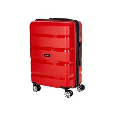 Imagem de Mala De Viagem Média 23kg 4 Rodas Travelux Zurich II M (Vermelho)