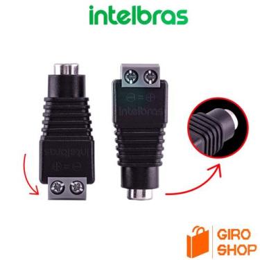 Imagem de Combo 10 conectores para cêmra sistema de segurança conex 1000 intelbr