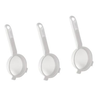 Imagem de Kit 3 peneira nylon 7 cm plasutil -1188