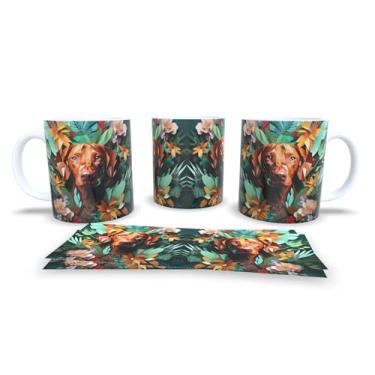 Imagem de Caneca Branca de Porcelana Personalizadas Coleção 3D Animais (Dog 3)