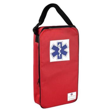 Imagem de Bolsa para Cilindro de Oxigênio 3 litros Vermelha - Centercor Hospital