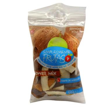 Imagem de Power mix - 50 gramas (caixa com12 unidades) vegano frutas secas - Eur