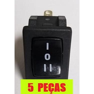 Imagem de KIT 5 PEÇAS - Chave Interruptor Secador Taiff Fox / Red Ion / Smart e 