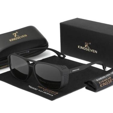 Imagem de Óculos de Esporte Polarizados Kingseven , Lente Completa, Preto