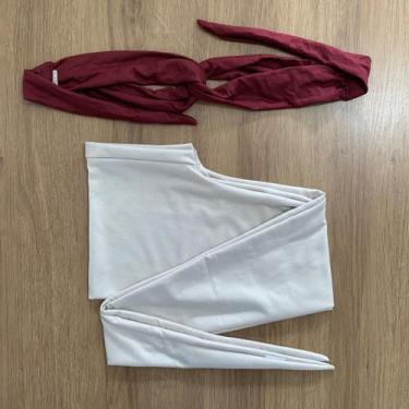 Imagem de Turbante Bege e Tiara de Argolas na cor desejada - Estação Outono, Vin