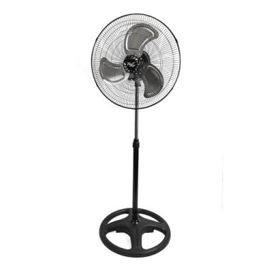 Imagem de Vie Air Suporte de metal oscilante poderoso e silencioso com suporte de pedestal resistente, 45 cm, preto