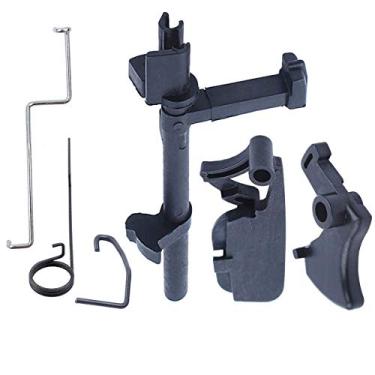 Imagem de Hippotech MS180 Gatilho de acelerador e trava de segurança com kit de mola de eixo de interruptor de estrangulamento para motosserra STIHL 017 018 MS 170 180