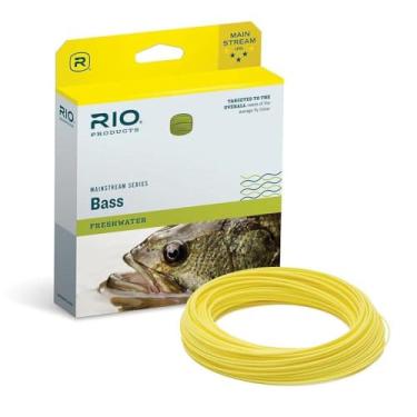 Imagem de RIO Products Fly Line Mainstream Bass/Pike/Panfish Wf10F, Amarelo