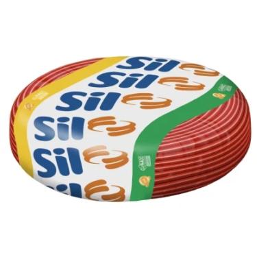 Imagem de Cabo Elétrico Flexível 4mm Rolo 100 Metros Sil Vermelho