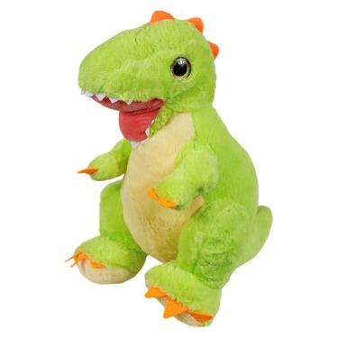 Imagem de Dinossauro De Pelúcia Em Pé 33cms - Verde - Tuka Toy