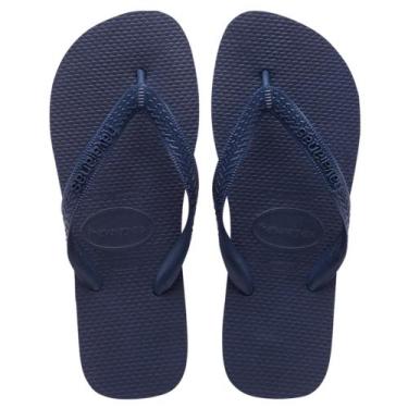 Imagem de Chinelo Havaianas Masculino Original Top Azul Tamanhos até 45/46 47/48