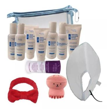 Imagem de Kit Limpeza De Pele Completo Mini Mascara Extratos Da Terra, 220V