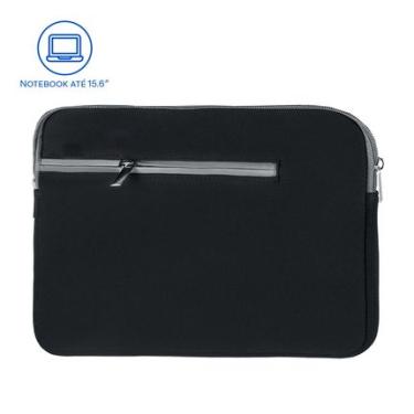 Imagem de Case Neoprene Para Notebook Multi até 15,6" Preta - BO400 BO400