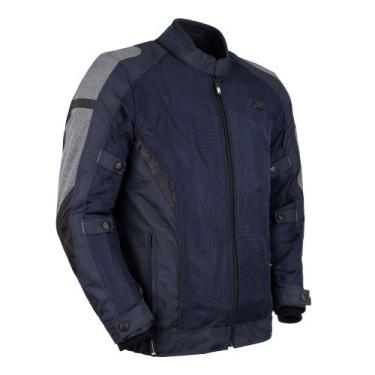 Imagem de Jaqueta Texx Saga Four Season V2 Masc Azul Xxxxxxl 6xl