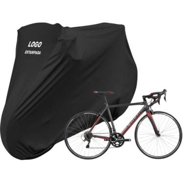 Imagem de Capa Tecido Para Bike Caloi Strada Racing Speed Anti Risco - Mz, Preto