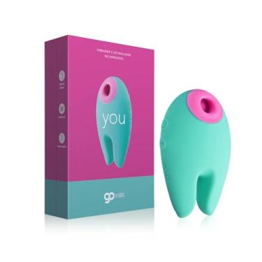 Imagem de Vibrador Sugador e Estimulador de Clitóris Recarregável Go Vibe You