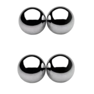 Imagem de akowemge 2 peças de anéis de mamilo falsos para mulheres, corpo de barra, joias sem piercing para mulheres, liga preta, Metal, Sem pedras preciosas