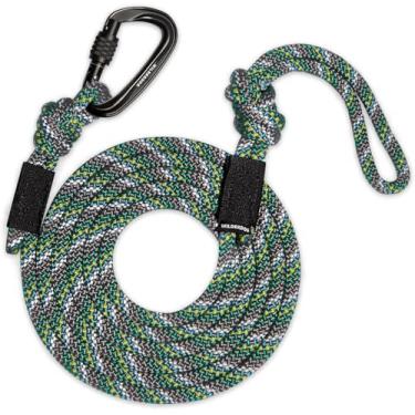 Imagem de Wilderdog Coleira de corda de escalada mosquetão para cães médios e grandes - 3 m - Alpine