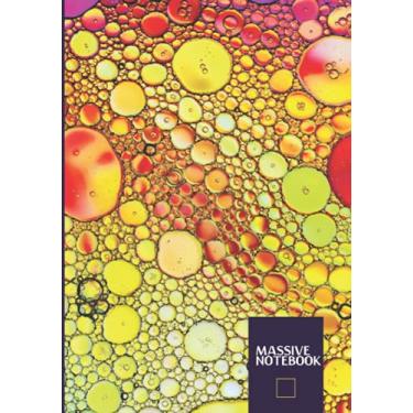 Imagem de Massive Squared Notebook: Ultimate Multifunctional Gigantic Square Grid Hardcover Journal with Index | 550 Squared Graph Pages for Creative Projects, Studies and Work |Graph Paper For Math And Science
