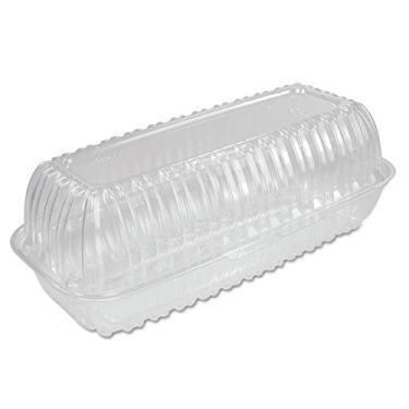 Imagem de DART Dart Ops Clear Plastic Showtime Hoagie Container Com Tampa Articulada, 9 7/8 X 5 1/8 X 3 1/2 Polegadas - 200 Por Caixa. 1000 Ct Claro