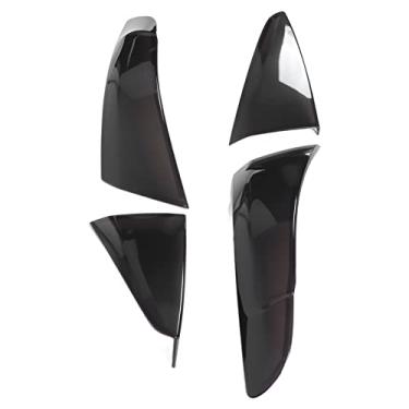 Imagem de Capa Decorativa da Luz Traseira-capa Protetora da Luz Traseira do Carro, Substituição de Decoração Cinza Transparente