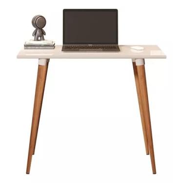 Imagem de Mesa Escrivaninha Retrô Escritório(Preto Fosco)