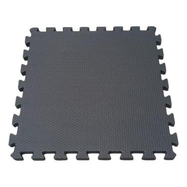 Imagem de Tatame Tapete EVA Com Borda 50 X 50 X 3cm Preto