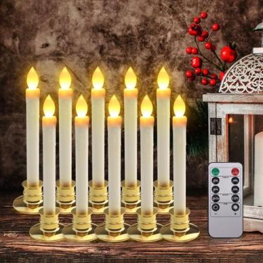 Imagem de Velas de Janela LED Bociks sem Chama - com Temporizador e Controle Rem