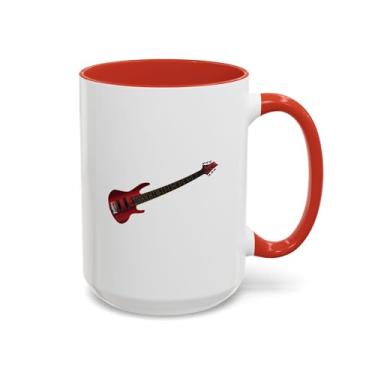 Imagem de Caneca de café estrela do rock | Presente para amantes de guitarra | Copo de cerâmica para músicos | Arte exclusiva | Presente para aniversários, feriados, decoração de casa