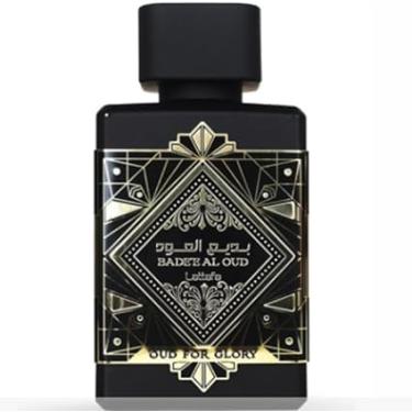 Imagem de Hadise Al Oud, Fragrância Árabe de Luxo, Perfume Unissex, Frasco Preto e Dourado Edp 100ml