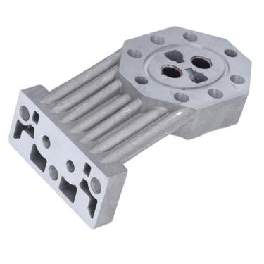 Imagem de Liga de Alumínio do Alojamento da Carcaça da Bomba do Divisor de Log para o Divisor de Madeira Elétrico Hidráulico