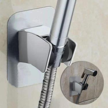 Imagem de Suporte Adesivo Para Ducha Higiênica Chuveiro Ajustável  - ÚTIL MAIS