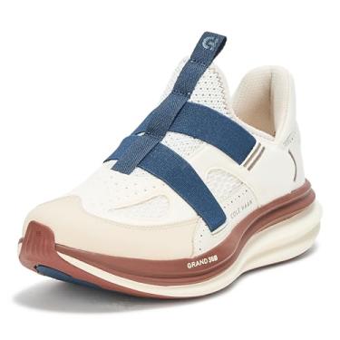 Imagem de Cole Haan Tênis de corrida masculino original Grand Quadstar Monk Strap, Ivry/Ancnt Scrll, 11 Wide