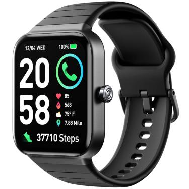 Imagem de Relógio inteligente Fitpolo 1,8 com tela sensível ao toque Bluetooth Alexa IP68