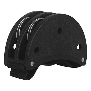 Imagem de Pandeiro de pé, ABS Preto Leve e Estável Com Alça de Nylon Elástica, Ideal para Cajon, Tambor Africano, Instrumentos de Percussão